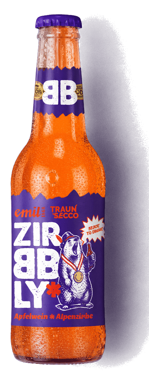 ZIRBBLY Flasche